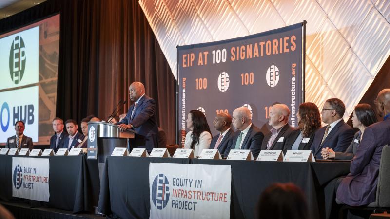 Equity in Infrastructure Project Surpasses 100 Signatories at Ceremony in San Francisco